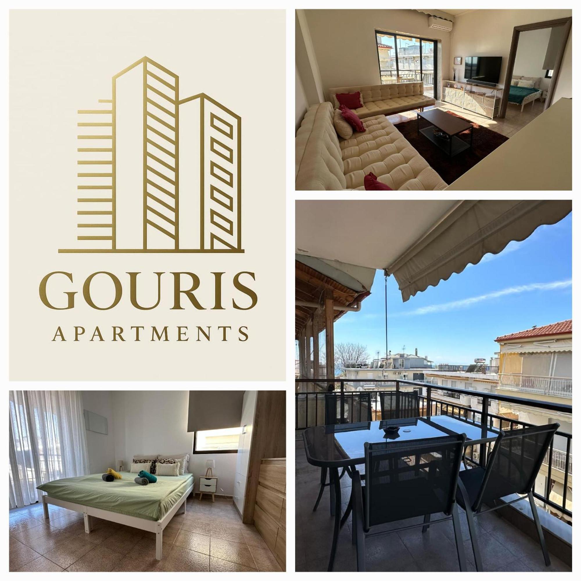 Gouris Appartements Nea Kallikrateia Esterno foto